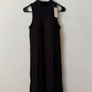 Klassy Network Elegant Black Sleeveless Dress
